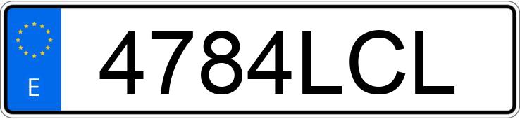 Numer rejestracyjny 4784LCL posiada CITROEN SPACETOURER Numer rejestracyjny 4784LCL posiada CITROEN SPACETOURER