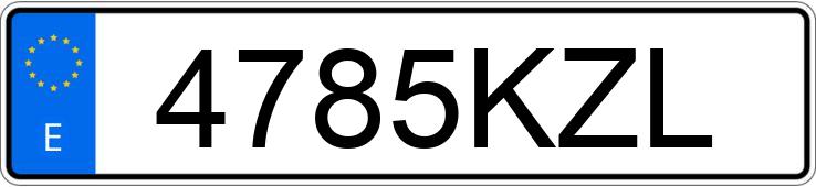 Numer rejestracyjny 4785KZL posiada LAND ROVER DISCOVERY Numer rejestracyjny 4785KZL posiada LAND ROVER DISCOVERY