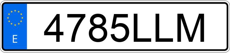 Numer rejestracyjny 4785LLM posiada GOUPIL G2 Numer rejestracyjny 4785LLM posiada GOUPIL G2