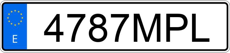 Numer rejestracyjny 4787MPL posiada RENAULT KOLEOS