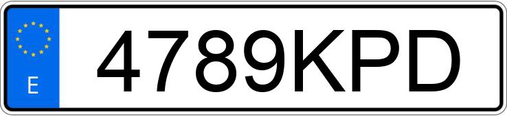 Numer rejestracyjny 4789KPD posiada VOLKSWAGEN ARTEON Numer rejestracyjny 4789KPD posiada VOLKSWAGEN ARTEON