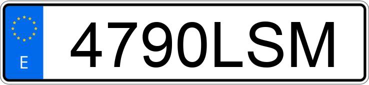 Numer rejestracyjny 4790LSM posiada TOYOTA YARIS Numer rejestracyjny 4790LSM posiada TOYOTA YARIS