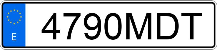 Numer rejestracyjny 4790MDT posiada SEAT ARONA