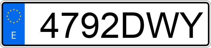 Numer rejestracyjny 4792DWY posiada MERCEDES A (168-169) Numer rejestracyjny 4792DWY posiada MERCEDES A (168-169)