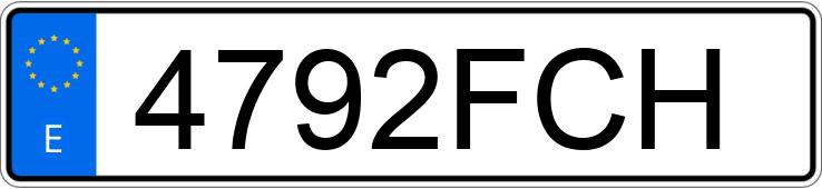 Numer rejestracyjny 4792FCH posiada FIAT STILO