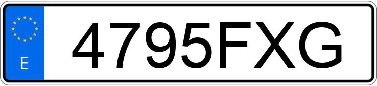 Numer rejestracyjny 4795FXG posiada CITROEN C5 Numer rejestracyjny 4795FXG posiada CITROEN C5