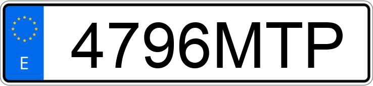 Numer rejestracyjny 4796MTP posiada MERCEDES CLC Numer rejestracyjny 4796MTP posiada MERCEDES CLC