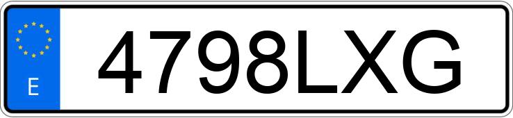 Numer rejestracyjny 4798LXG posiada MINI COUNTRYMAN