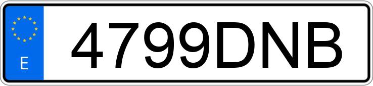 Numer rejestracyjny 4799DNB posiada SEAT LEON Numer rejestracyjny 4799DNB posiada SEAT LEON