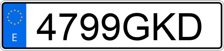 Numer rejestracyjny 4799GKD posiada HONDA CB 600 Numer rejestracyjny 4799GKD posiada HONDA CB 600