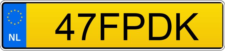 Die Registrierungsnummer 47FPDK hat PEUGEOT 306