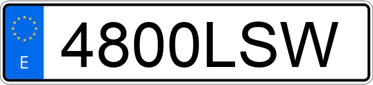 Numer rejestracyjny 4800LSW posiada MERCEDES C (205) Numer rejestracyjny 4800LSW posiada MERCEDES C (205)