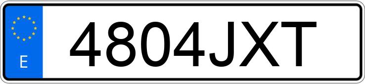 Numer rejestracyjny 4804JXT posiada BMW X1 Numer rejestracyjny 4804JXT posiada BMW X1