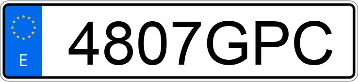 Numer rejestracyjny 4807GPC posiada TOYOTA YARIS Numer rejestracyjny 4807GPC posiada TOYOTA YARIS
