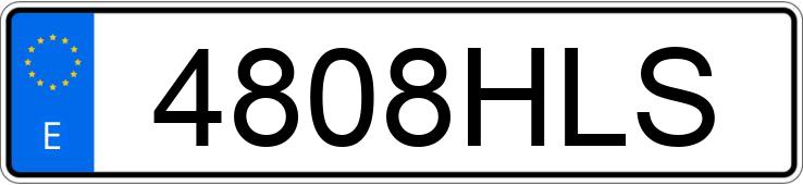 Numer rejestracyjny 4808HLS posiada PEUGEOT 208
