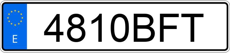 Numer rejestracyjny 4810BFT posiada RENAULT CLIO Numer rejestracyjny 4810BFT posiada RENAULT CLIO