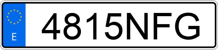 Numer rejestracyjny 4815NFG posiada HYUNDAI STARIA