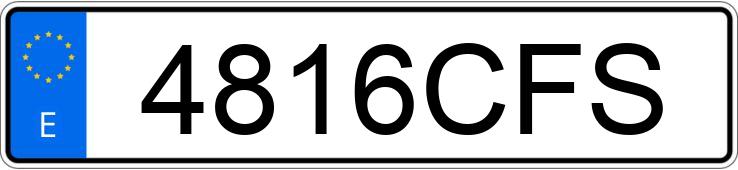 Numer rejestracyjny 4816CFS posiada FORD FOCUS Numer rejestracyjny 4816CFS posiada FORD FOCUS