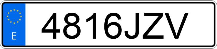 Numer rejestracyjny 4816JZV posiada PEUGEOT 2008 Numer rejestracyjny 4816JZV posiada PEUGEOT 2008