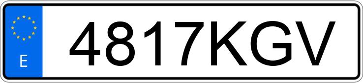 Numer rejestracyjny 4817KGV posiada MITSUBISHI OUTLANDER Numer rejestracyjny 4817KGV posiada MITSUBISHI OUTLANDER