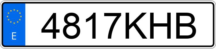 Numer rejestracyjny 4817KHB posiada FORD TRANSIT Numer rejestracyjny 4817KHB posiada FORD TRANSIT