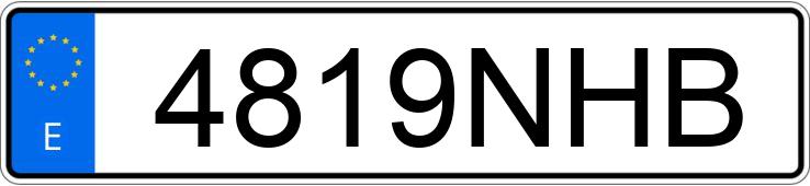 Numer rejestracyjny 4819NHB posiada CITROEN BERLINGO