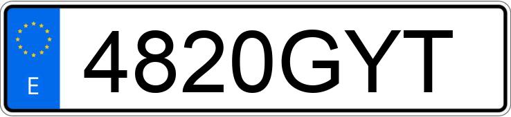 Numer rejestracyjny 4820GYT posiada MERCEDES AXOR Numer rejestracyjny 4820GYT posiada MERCEDES AXOR