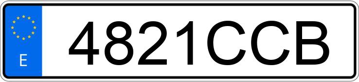 Numer rejestracyjny 4821CCB posiada PEUGEOT 306