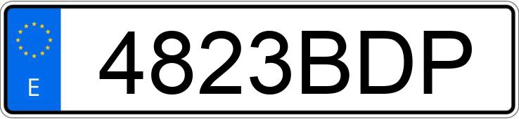Numer rejestracyjny 4823BDP posiada ROVER 25