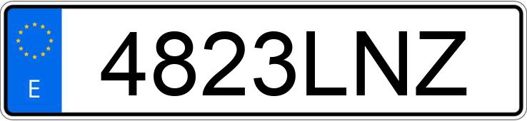 Numer rejestracyjny 4823LNZ posiada RENAULT MASTER Numer rejestracyjny 4823LNZ posiada RENAULT MASTER