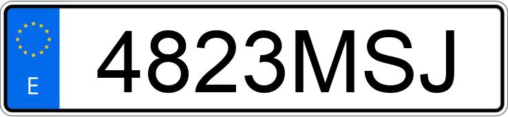 Numer rejestracyjny 4823MSJ posiada BMW SERIE 1 Numer rejestracyjny 4823MSJ posiada BMW SERIE 1