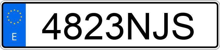 Numer rejestracyjny 4823NJS posiada SUZUKI ADDRESS Numer rejestracyjny 4823NJS posiada SUZUKI ADDRESS