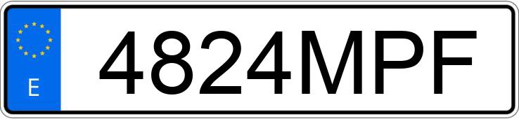 Numer rejestracyjny 4824MPF posiada PORSCHE CAYMAN Numer rejestracyjny 4824MPF posiada PORSCHE CAYMAN