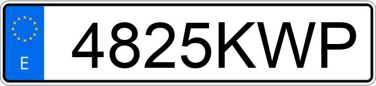 Numer rejestracyjny 4825KWP posiada VOLKSWAGEN CRAFTER Numer rejestracyjny 4825KWP posiada VOLKSWAGEN CRAFTER