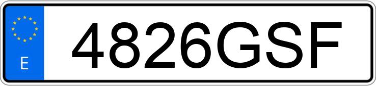 Numer rejestracyjny 4826GSF posiada OPEL COMBO Numer rejestracyjny 4826GSF posiada OPEL COMBO