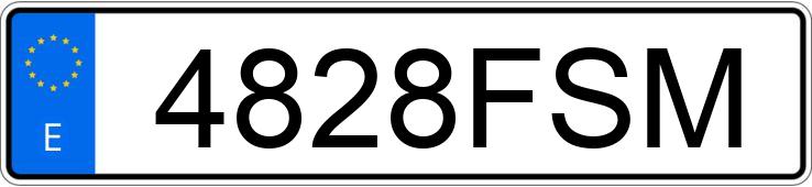 Numer rejestracyjny 4828FSM posiada APRILIA RST 1000