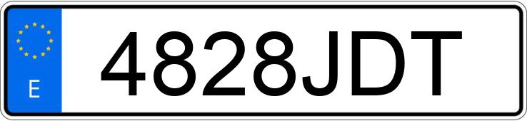 Numer rejestracyjny 4828JDT posiada NISSAN QASHQAI