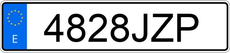 Numer rejestracyjny 4828JZP posiada RENAULT KANGOO