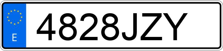 Numer rejestracyjny 4828JZY posiada VOLKSWAGEN GOLF Numer rejestracyjny 4828JZY posiada VOLKSWAGEN GOLF