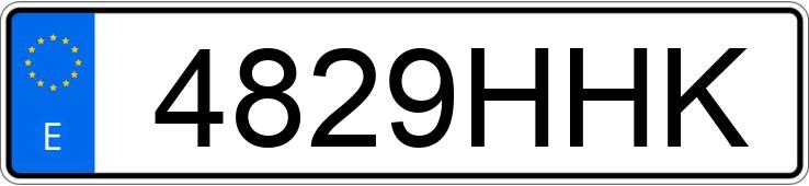 Numer rejestracyjny 4829HHK posiada NISSAN QASHQAI Numer rejestracyjny 4829HHK posiada NISSAN QASHQAI