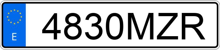 Numer rejestracyjny 4830MZR posiada SEAT ARONA Numer rejestracyjny 4830MZR posiada SEAT ARONA