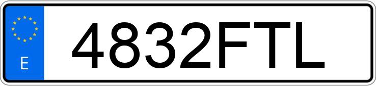Numer rejestracyjny 4832FTL posiada CITROEN C4 Numer rejestracyjny 4832FTL posiada CITROEN C4