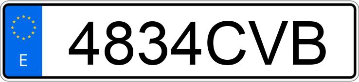 Numer rejestracyjny 4834CVB posiada SEAT LEON Numer rejestracyjny 4834CVB posiada SEAT LEON