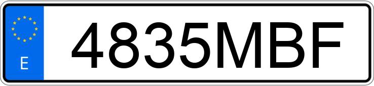 Numer rejestracyjny 4835MBF posiada MERCEDES C (203) Numer rejestracyjny 4835MBF posiada MERCEDES C (203)