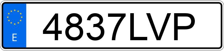 Numer rejestracyjny 4837LVP posiada AUDI A3 Numer rejestracyjny 4837LVP posiada AUDI A3