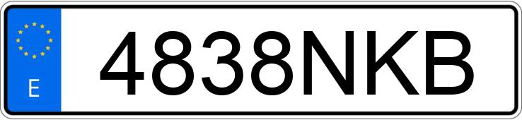 Numer rejestracyjny 4838NKB posiada FIAT DOBLO Numer rejestracyjny 4838NKB posiada FIAT DOBLO