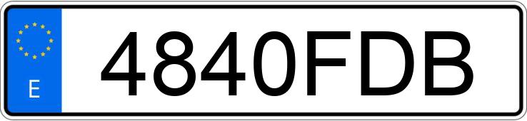 Numer rejestracyjny 4840FDB posiada PIAGGIO X8