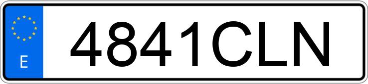 Numer rejestracyjny 4841CLN posiada PEUGEOT 807