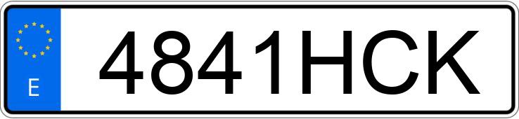 Numer rejestracyjny 4841HCK posiada AUDI A8