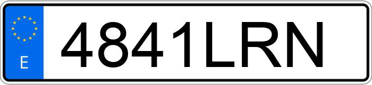 Numer rejestracyjny 4841LRN posiada VOLKSWAGEN POLO Numer rejestracyjny 4841LRN posiada VOLKSWAGEN POLO